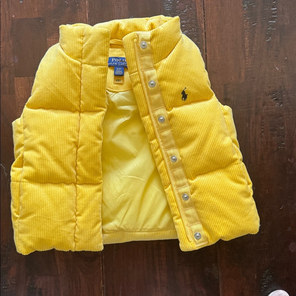 Polo Ralph Lauren Corduroy Down Puffer
Vest